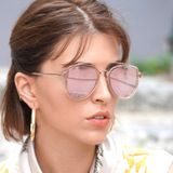 Baba Fiyatlar Beatrix Pembe Aynalı Kadın Güneş Gözlüğü - Pembe - Altın