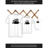 Baba Oğul Daddy Baby Shark (Tek Ürün Fiyatıdır Kombin Yapmak Için En Az 2 Adet Sepete Ekleyiniz) - 15 - 18 Ay - Beyaz