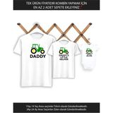 Baba Oğul Kız Traktör Daddy Helper (Tek Ürün Fiyatıdır Kombin Yapmak Için En Az 2 Adet Sepete Ekleyi - 9 - 12 Ay - Beyaz