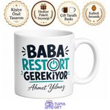 Baba Restart Gerekiyor Yazılı Komik Kupa Bardak Babalar Günü Hediye