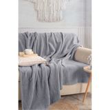 Babada Home Yumuşak Tüylü, Peluş , Wellsoft Polar Tv Battaniyesi 150 x 200 cm - Gri