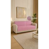 babadahome Flower Akasya Desen Pamuklu Bohem Saçak Bağlamalı Koltuk Örtüsü, Berjer, Çekyat Koltuk Şalı, 170x210 Modern Tasarım