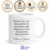 Babalık Dersleri Yazılı Kupa Bardak Babalar Günü Özel Hediye Baskılı