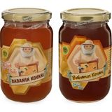 BABAMIN KOVANI Babamın Kovanı İkili Paket (Çam & Çiçek Balı, Ham Bal) 460gx2 - 920 gr