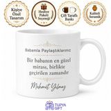Babamla Paylaştıklarımız Yazılı Kupa Bardak Babalar Günü Hediyesi