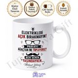Babanın Sözleri Yazılı Esprili Tasarım Kupa Bardak Babalar Günü Hediye