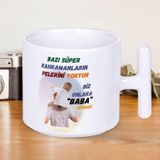 Babanıza Her Sabah Kahraman Olduğunu Hatırlatın! Babalar Gününe Özel Hediyelik T Kupa