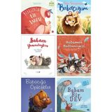 Babasının Bir Tanesi + Seni Seviyorum Babacığım + Babam Yanımdayken + Babamın Battaniyesi + Babacığa Öpücükler + Babam Bir Dev / 6lı Çocuk Hikaye Kitapları