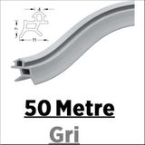 Babawick Pen Markalarının Kapı Pencere Contası Pvc Fitili 50 Metre Gri Tüm Standart Pvc Pimapen, Fıratpen, Egepen, Winsa Gibi Markalara Uygun