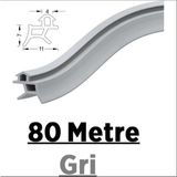 Babawick Pen Markalarının Kapı Pencere Contası Pvc Fitili 80 Metre Gri Tüm Standart Pvc Pimapen, Fıratpen, Egepen, Winsa Gibi Markalara Uygun
