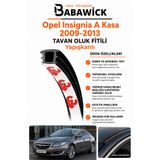 BABAWİCK Tavan Oluk Fitili 3.1 Metre Siyah Kendinden Yapışkanlı Opel Insignia A Kasa 2009-2013