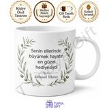 Babaya Teşekkür Mesajlı Özel Kupa Bardak Babalar Günü Hediyesi