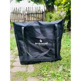 Babayani Outdoor Mangal Taşıma ve Koruma Çantası 55X40X55 cm – Astarlı-Kalın Kumaş-Güçlü Kulp - Siyah - SİYAH