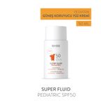 Babe Laboratorios Super Fluid Pediatric SPF50+ Sunscreen 50ml - Bebek ve Çocuklar İçin Nemlendiricili Yüz Güneş Kremi