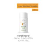 Babe Laboratorios Super Fluid Sunscreen Mattifying SPF50 50ml - Yağlı Ciltler İçin Matlaştırıcı Yüz Güneş Kremi