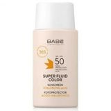 Babe Süper Fluid Color Renkli SPF50+ 50 ML Yüz Güneş Kremi