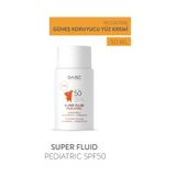 Babe Super Fluid Pediatric SPF50+ Sunscreen 50 ML - Bebek ve Çocuklar İçin Nemendiricili Yüz Güneş Kremi