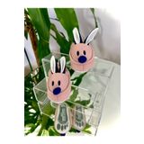babelia Bebek Tavşan Kulaklı Kaymaz Tabanlı Panduf Patik Pembe 4-8 AY