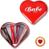 Babeskin Lip Balm Set PR Kutu Hediyeli I Pamuk Şekeri I Çilek I Kiraz I Kahve I Nemlendirici I Dudak Parlatıcı