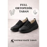 Babetty Kadın Günlük Ayakkabı Ortopedik Streçli - Kaymaz Hafif Taban Rahat Anne Comfort Model
