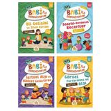 Babi İle Öğreniyorum Çıkartmalı Etkinlik Seti 4 Kitap (4-6 Yaş)