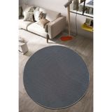 Babil Home Kaymaz Tabanlı Kesme Kabartmalı Salon Koridor Mutfak Hali Antrasit Yolluk VZR 7004 Antrasit Daire