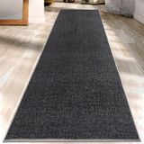 Babil Home Kaymaz Tabanlı Kesme Rulo Protokol Antrasit Siyah 80x140 cm Yolluk