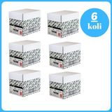 Babil Life Copier Bond Vege A4 Fotokopi Kağıdı 80GR 500 Yaprak 6 Koli - Beyaz