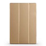 Babilden APPLE 11 inç iPad (A16) / iPad Air 10.9 inç/iPad 10.Nesil 10.9 Wi-Fi Tablet ile Uyumlu Tablet Kılıfı Smart Cover Uyku Modlu Standlı Arkası Sert Şeffaf Kapak Gold