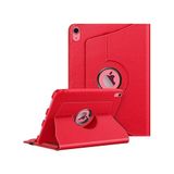 Babilden Apple iPad Yatay ve Dikey Standlı 360 Derece Döner Tablet Kılıfı (iPad Mini 6.Nesil 8.3 Kırmızı)