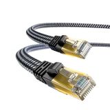 Babilden Cat8 Ethernet Patch Adsl Modem İnternet Kablosu (Cat8, 1 Metre)