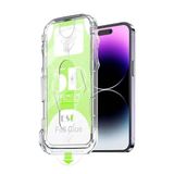 Babilden iPhone 11 ve iPhone Xr İle Uyumlu Ekran Koruyucu Hizalama Aparatlı Takılırken Camın Altında Kesinlikle Toz Bırakmayan Darbelere Karşı Ekstra Dayanıklı Temperli Kırılmaz Cam Koruma