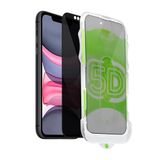 Babilden iPhone 11 / XR İle Uyumlu Hayalet Ekran Koruyucu Yandan Görünmez Gizli Kolay Kurulum Kitli Camın Altında Toz Bırakmayan Darbelere Karşı Ekstra Dayanıklı Kırılmaz Cam Koruma