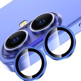 Babilden iPhone 16 / iPhone 16 Plus İle Uyumlu Kamera Lens Koruyucu Kolay Kurulum Safir Parmak İzi Bırakmayan Anti-Reflective Kamera Lens Koruyucu (Mavi)