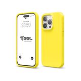 Babilden iPhone Kılıf İnce Sıvı Silikon 3 Katmanlı Tam Kaplamalı Yumuşak Jel Kauçuk Kılıf Kapak, Açık Sarı (iPhone 13 Pro Max 27)