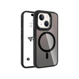 Babilden iPhone MagSafe ile Uyumlu Askeri Sınıfta Koruma Sararma Önleyici Çizilmeye Dirençli Sırt Manyetik Telefon Kılıfı (Siyah, iPhone 14 Plus / 15 Plus)