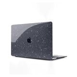 Babilden MacBook İnce Sararmayan Şeffaf MacBook Crystal iShield Kapak Sert Kabuk Koruma Kılıfı (Pro 13 M1 M2 A2338 Simli Siyah)