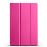 Babilden Samsung Tablet ile Uyumlu Tablet Kılıfı Smart Cover Uyku Modlu Standlı Arkası Sert Şeffaf Kapak (Pembe, Galaxy Tab S9 / Tab S9 FE 11 İnch)