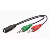 Babilden Ses Çoklayıcı Ve Dönüştürücü M To 2F AV 22mm Kablo (C576)