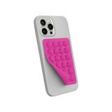 Babilden Telefon Arkasına Yapışan Silikon Vantuzlu Kılıf Tutucu Araç Makyaj Mutfak Ayna Duvar İçin Ahtapot Vakumlu (Koyu Pembe (Yapışkanlı))