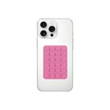 Babilden Telefon Arkasına Yapışan Silikon Vantuzlu Kılıf Tutucu Araç Makyaj Mutfak Ayna Duvar İçin Ahtapot Vakumlu (Pembe (Çift Taraflı))