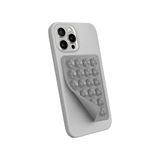 Babilden Telefon Arkasına Yapışan Silikon Vantuzlu Kılıf Tutucu Araç Makyaj Mutfak Ayna Duvar İçin Ahtapot Vakumlu (Silver (Yapışkanlı))