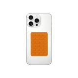 Babilden Telefon Arkasına Yapışan Silikon Vantuzlu Telefon Kılıfı Tutucu Araç Telefon Tutucu Ahtapot Vakumlu Telefon Tutucu (Turuncu (Çift Taraflı))
