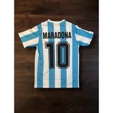 Babılgam Nostaljik Arjantin Maradona Forma Forma - Mavi