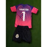 Babılgam Real Madrid Courtoıs Çocuk Kaleci Forma - Pembe1 - 10 - 11 Yaş