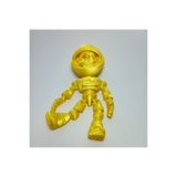 babilsanat Flexi Hareketli Oyuncak Iskelet Astronot (altın Sarı)