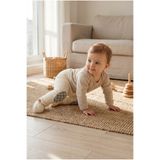 Babily Bebek Emekleme Diz Koruyucu Dikişsiz Tayt Şişen İplik Teknolojili Örgü Triko Premium