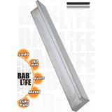 Bablife Lada Alüminyum 160MM Krom Gümüş Lüks Çekmece Dolap Mobilya Vestiyer Kulpları - 160 mm