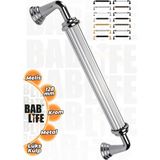Bablife Melis 128MM Krom Metal Lüks Çekmece Dolap Mobilya Kulpları Tüm Renk Seçenekleriyle - 128 mm