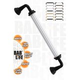 bablife Melis 160mm Beyaz Siyah Metal Lüks Çekmece Dolap Mobilya Kulpları Tüm Renk Seçenekleriyle